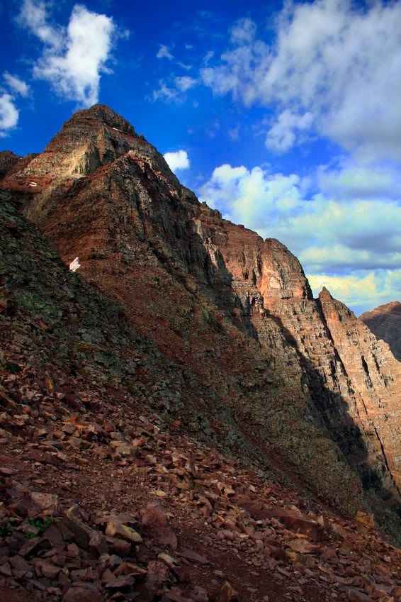 Pyramid Peak Trip Report 08/21/2009